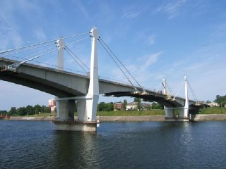Кимры - мост через Волгу (фото)