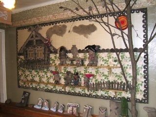 Музей валенок в городе Мышкине. Картина из валенок (фото)